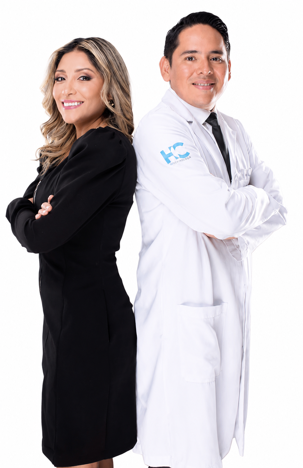 Dra. Leslie Heredia y Dr. Paulo Enrique Peinado — Delgamedic